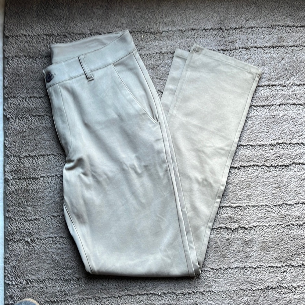 Men’s True Classic trouser. Tan size 30” waist